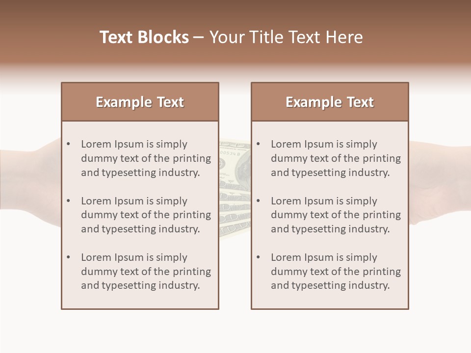 Birthday Coin Debt PowerPoint Template