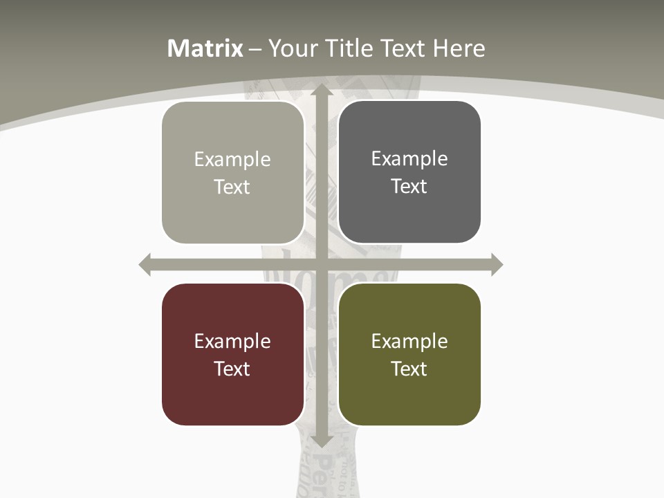 Document Headline Press PowerPoint Template