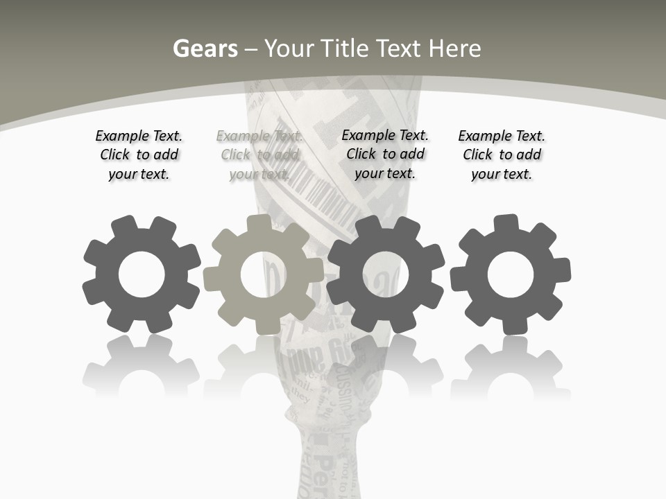 Document Headline Press PowerPoint Template