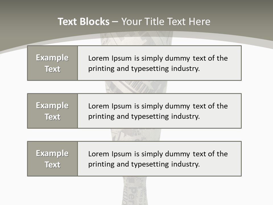 Document Headline Press PowerPoint Template