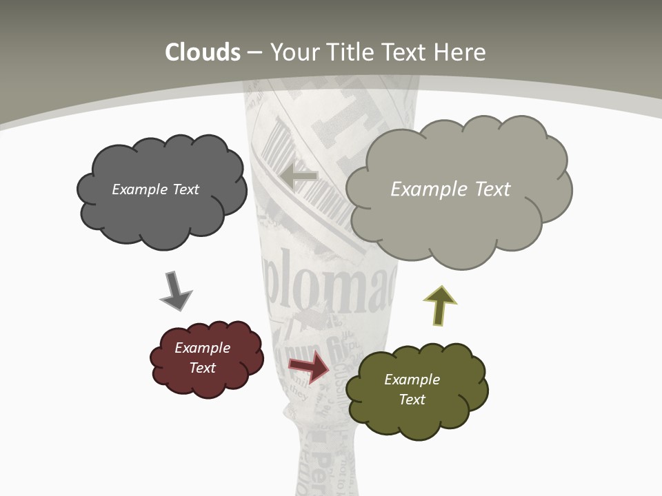 Document Headline Press PowerPoint Template