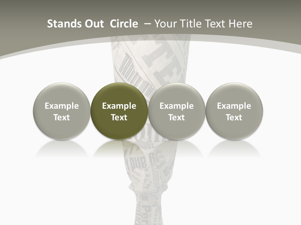 Document Headline Press PowerPoint Template