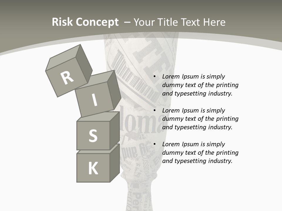 Document Headline Press PowerPoint Template