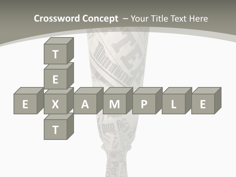 Document Headline Press PowerPoint Template