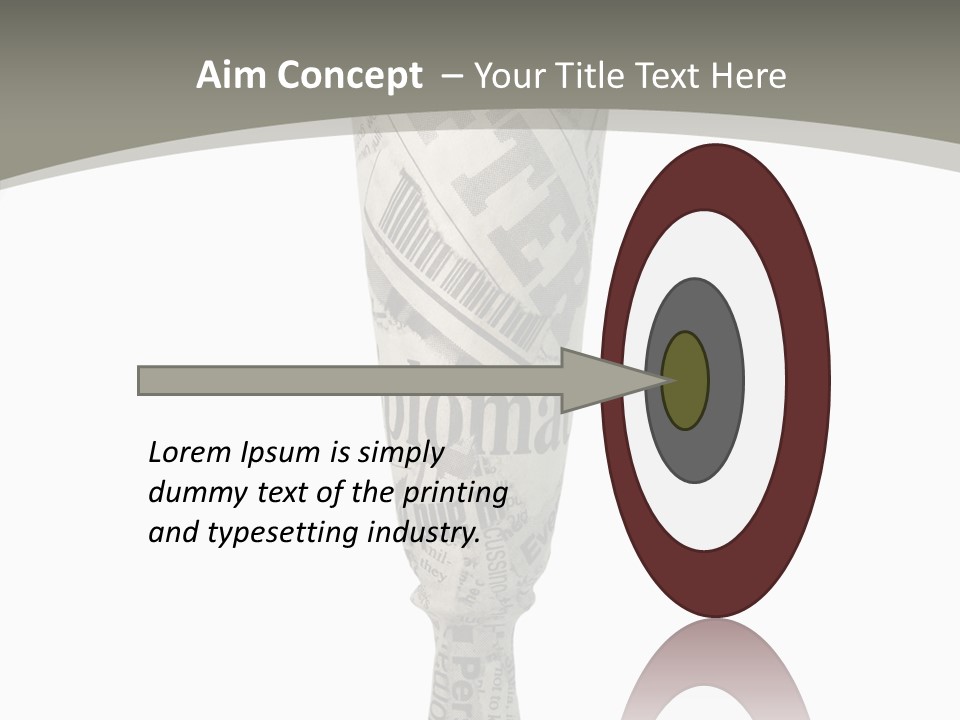 Document Headline Press PowerPoint Template