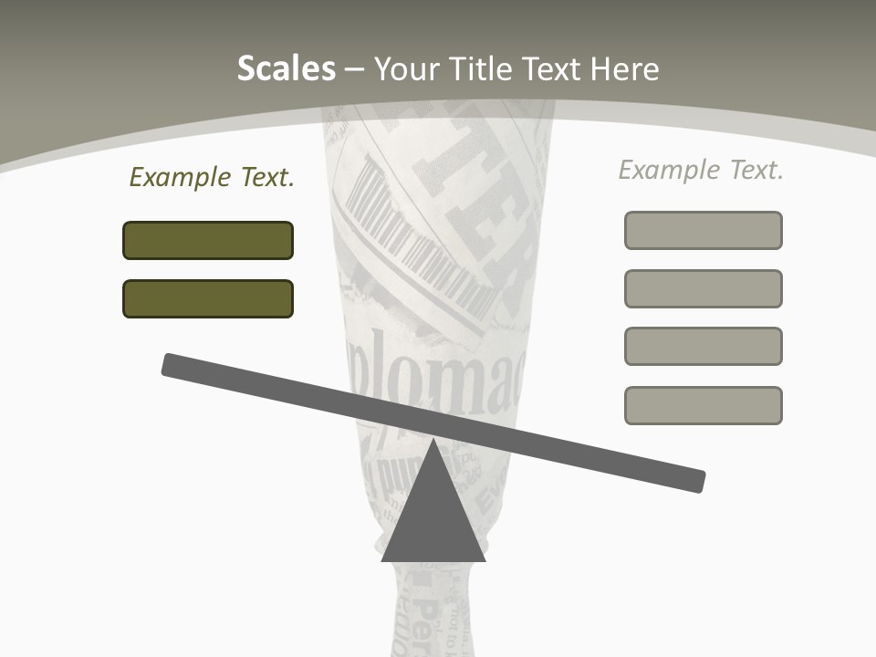 Document Headline Press PowerPoint Template