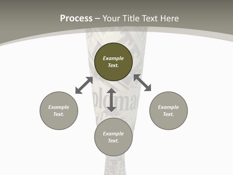 Document Headline Press PowerPoint Template