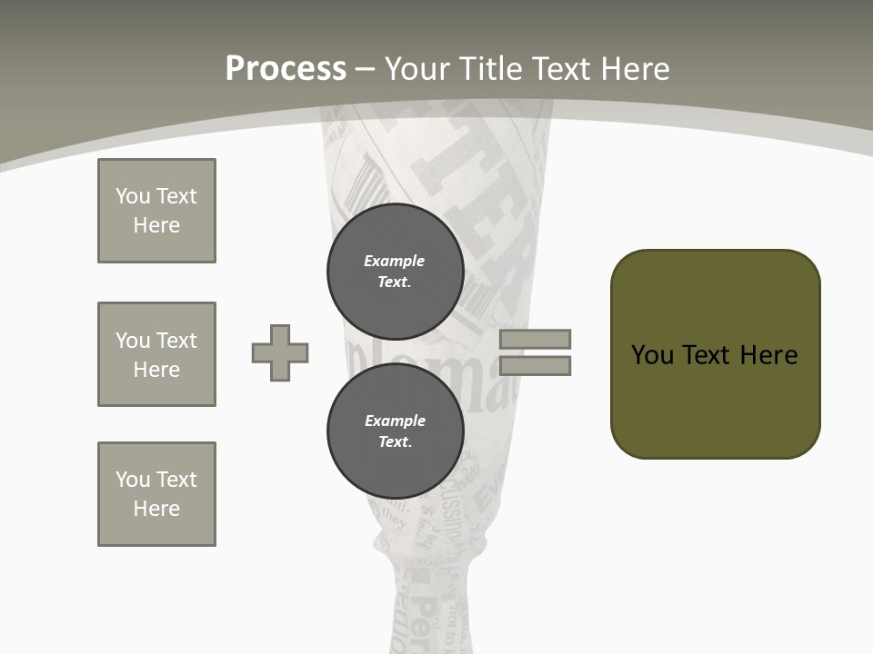 Document Headline Press PowerPoint Template
