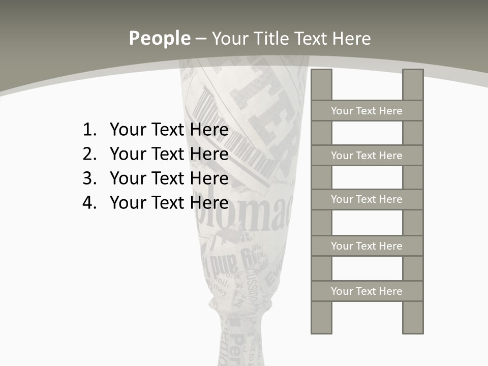 Document Headline Press PowerPoint Template