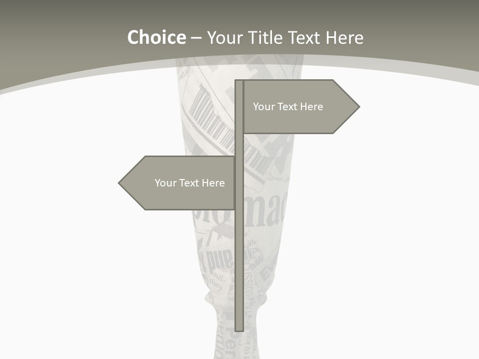 Document Headline Press PowerPoint Template