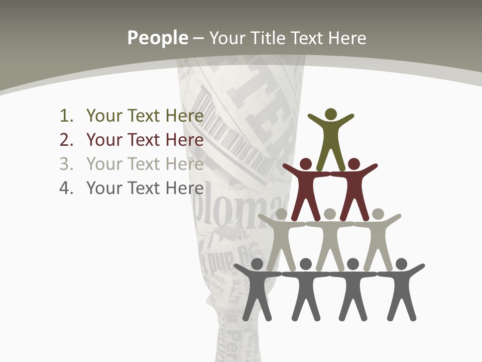 Document Headline Press PowerPoint Template