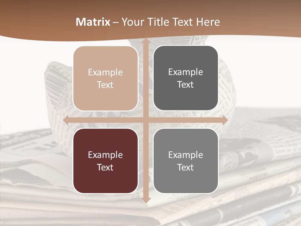 Advertisement Report Articles Background PowerPoint Template