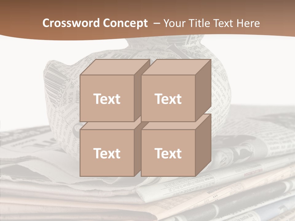 Advertisement Report Articles Background PowerPoint Template