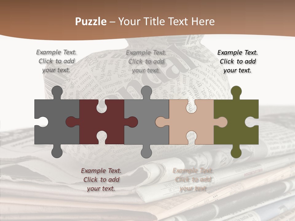 Advertisement Report Articles Background PowerPoint Template