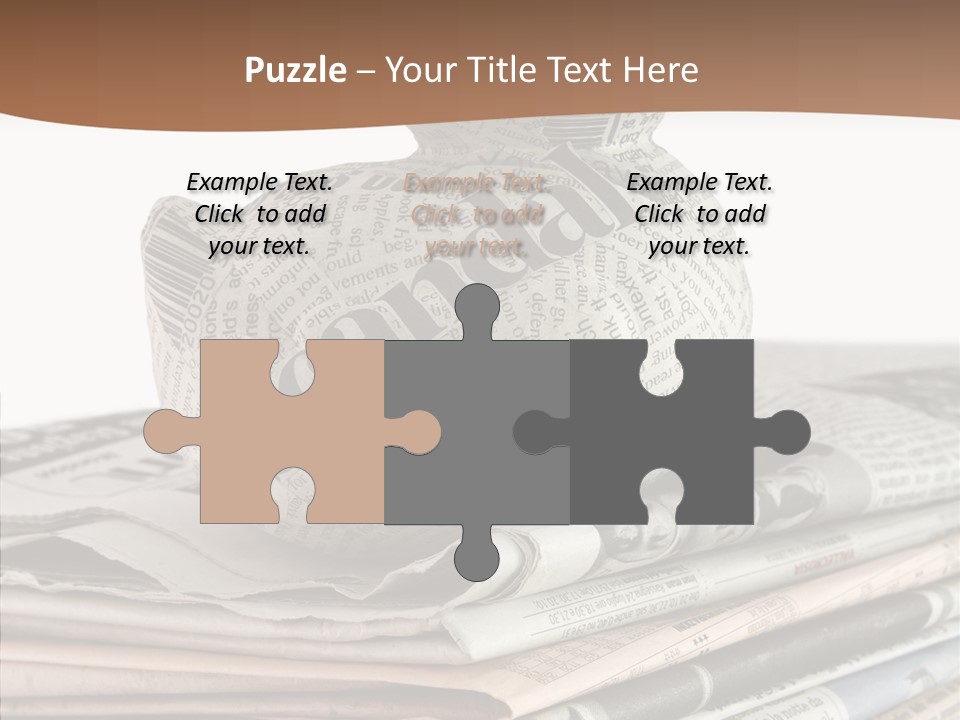 Advertisement Report Articles Background PowerPoint Template
