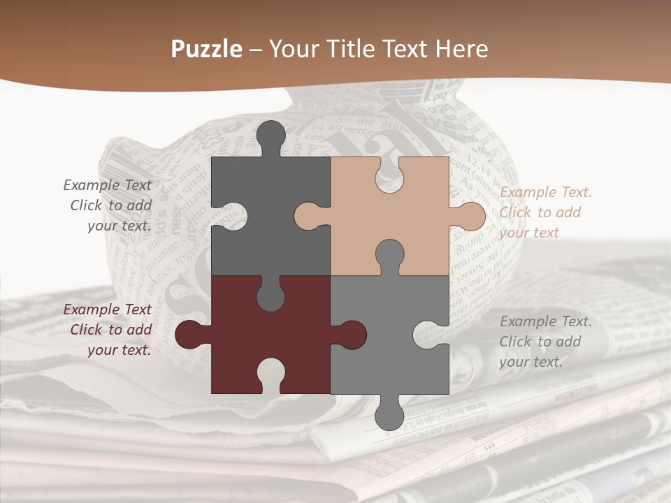 Advertisement Report Articles Background PowerPoint Template