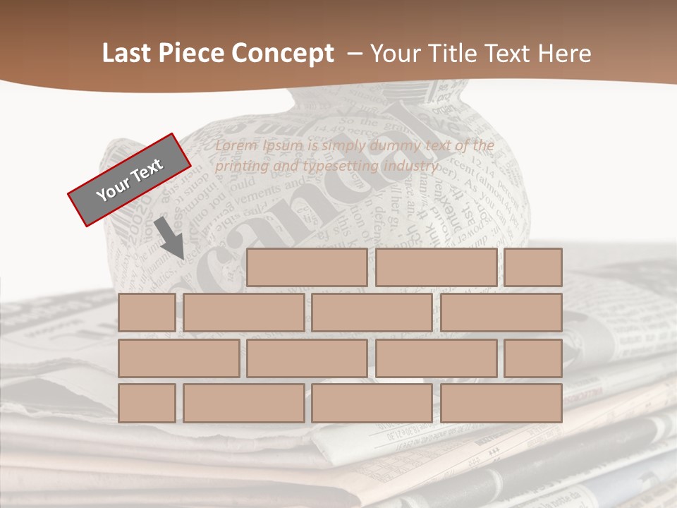 Advertisement Report Articles Background PowerPoint Template