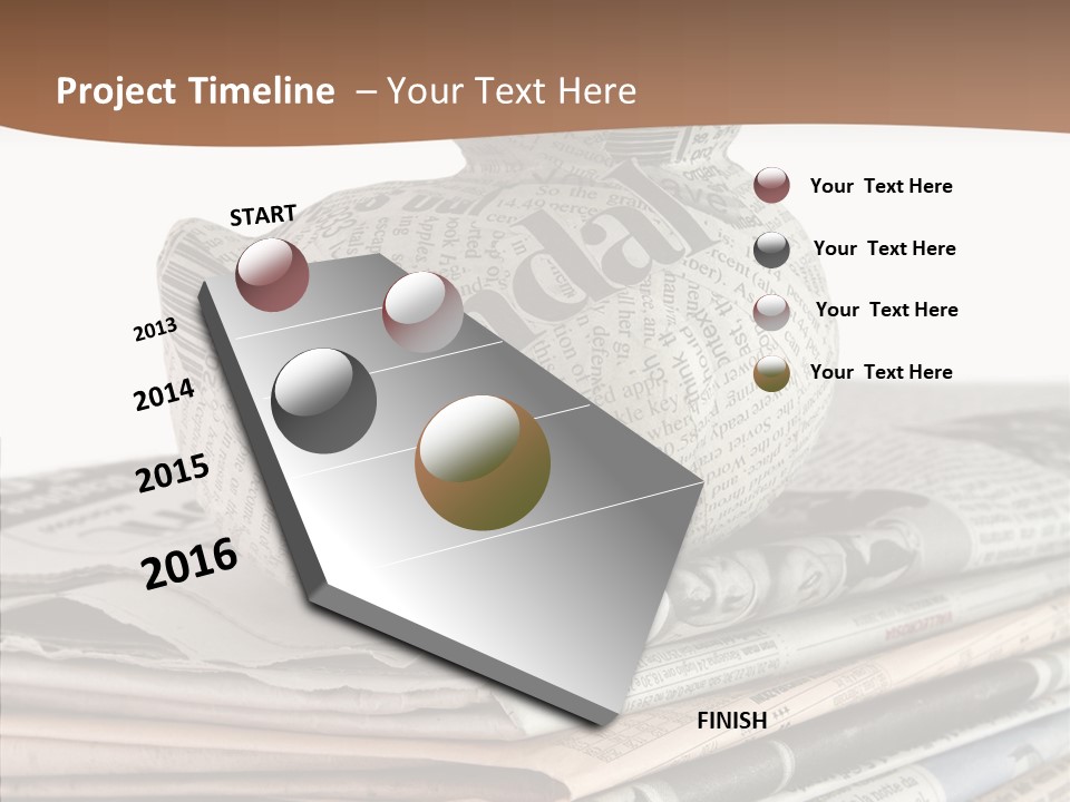 Advertisement Report Articles Background PowerPoint Template