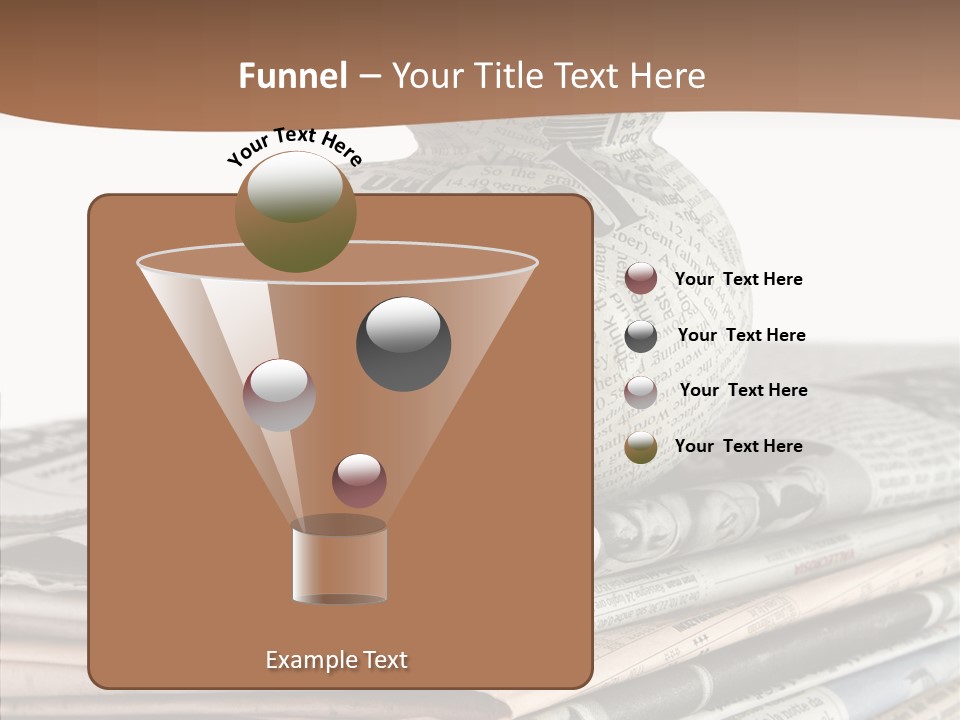 Advertisement Report Articles Background PowerPoint Template