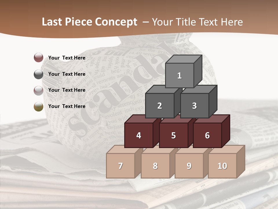 Advertisement Report Articles Background PowerPoint Template