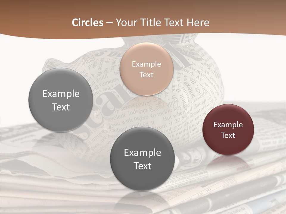 Advertisement Report Articles Background PowerPoint Template