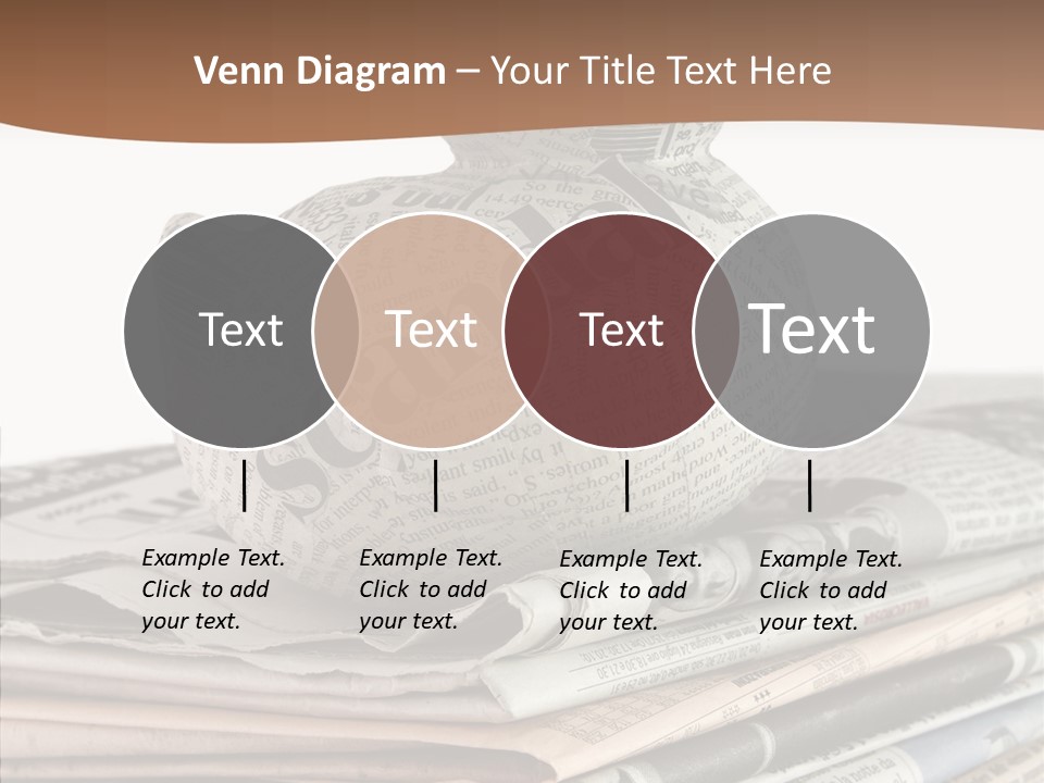 Advertisement Report Articles Background PowerPoint Template