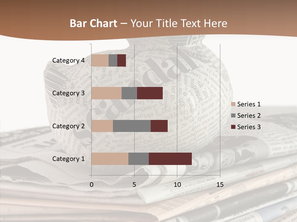 Advertisement Report Articles Background PowerPoint Template