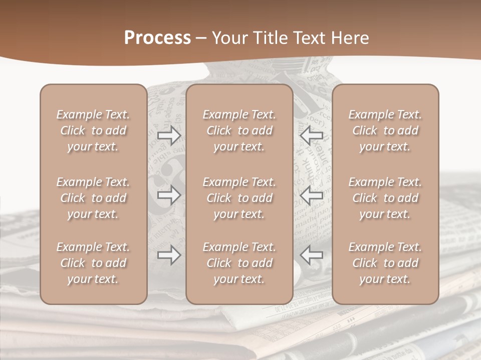 Advertisement Report Articles Background PowerPoint Template