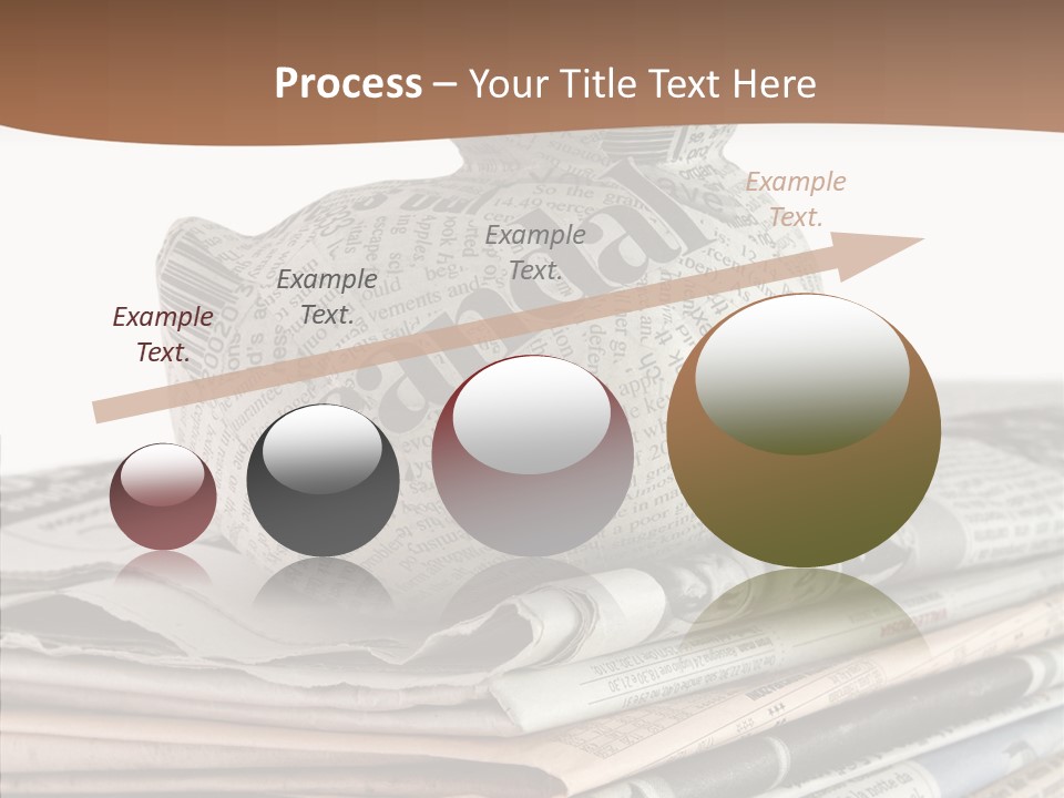 Advertisement Report Articles Background PowerPoint Template
