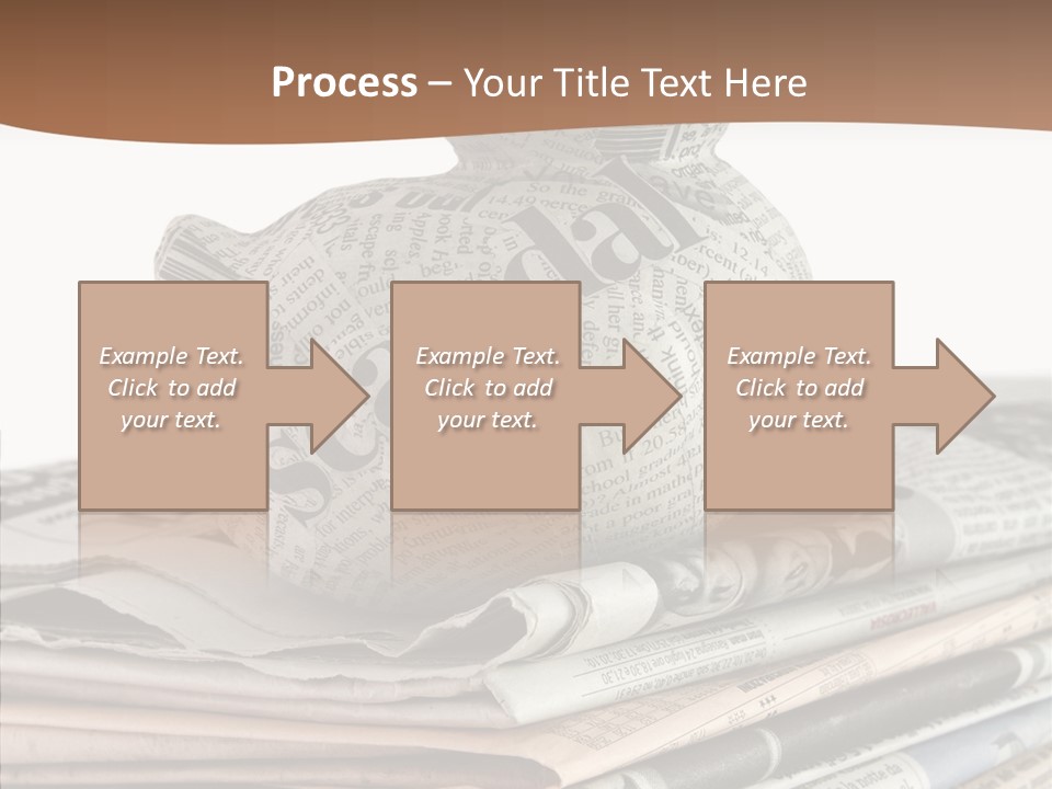 Advertisement Report Articles Background PowerPoint Template