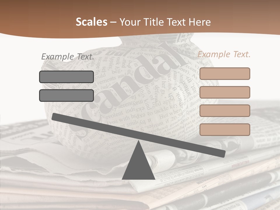 Advertisement Report Articles Background PowerPoint Template