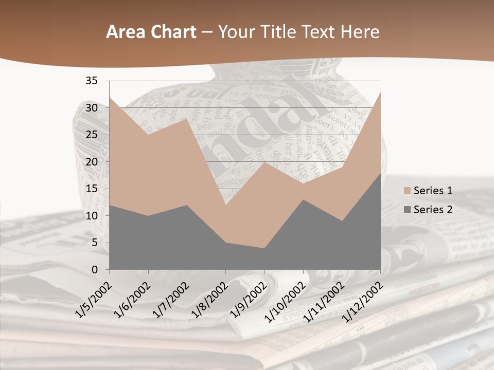 Advertisement Report Articles Background PowerPoint Template