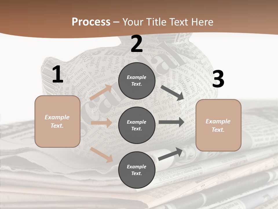 Advertisement Report Articles Background PowerPoint Template