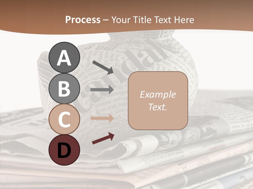 Advertisement Report Articles Background PowerPoint Template