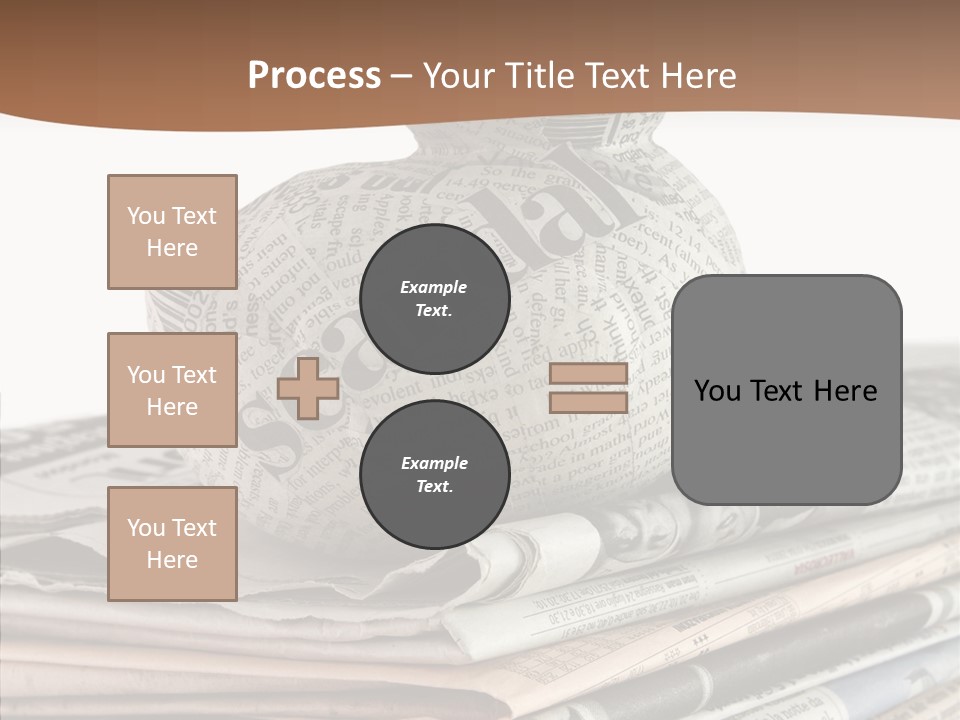 Advertisement Report Articles Background PowerPoint Template