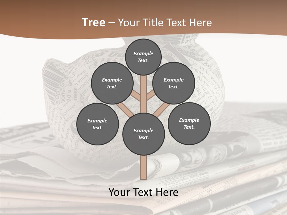 Advertisement Report Articles Background PowerPoint Template