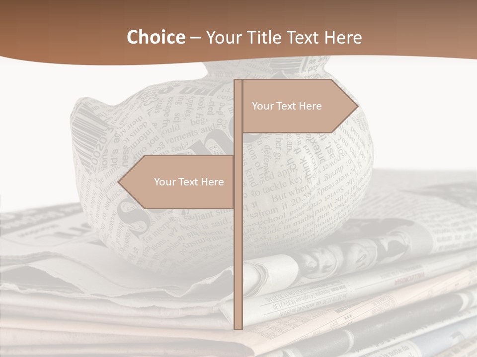 Advertisement Report Articles Background PowerPoint Template