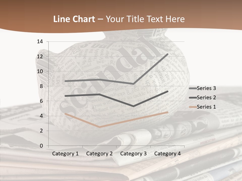 Advertisement Report Articles Background PowerPoint Template