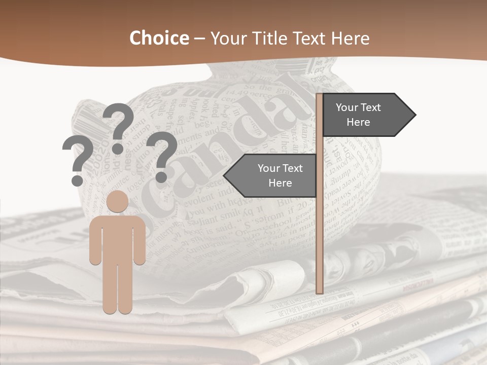 Advertisement Report Articles Background PowerPoint Template