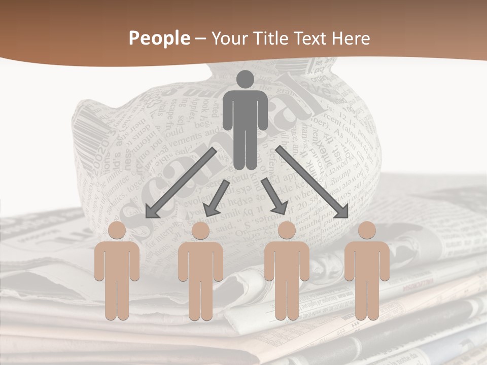 Advertisement Report Articles Background PowerPoint Template