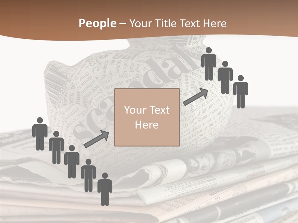Advertisement Report Articles Background PowerPoint Template