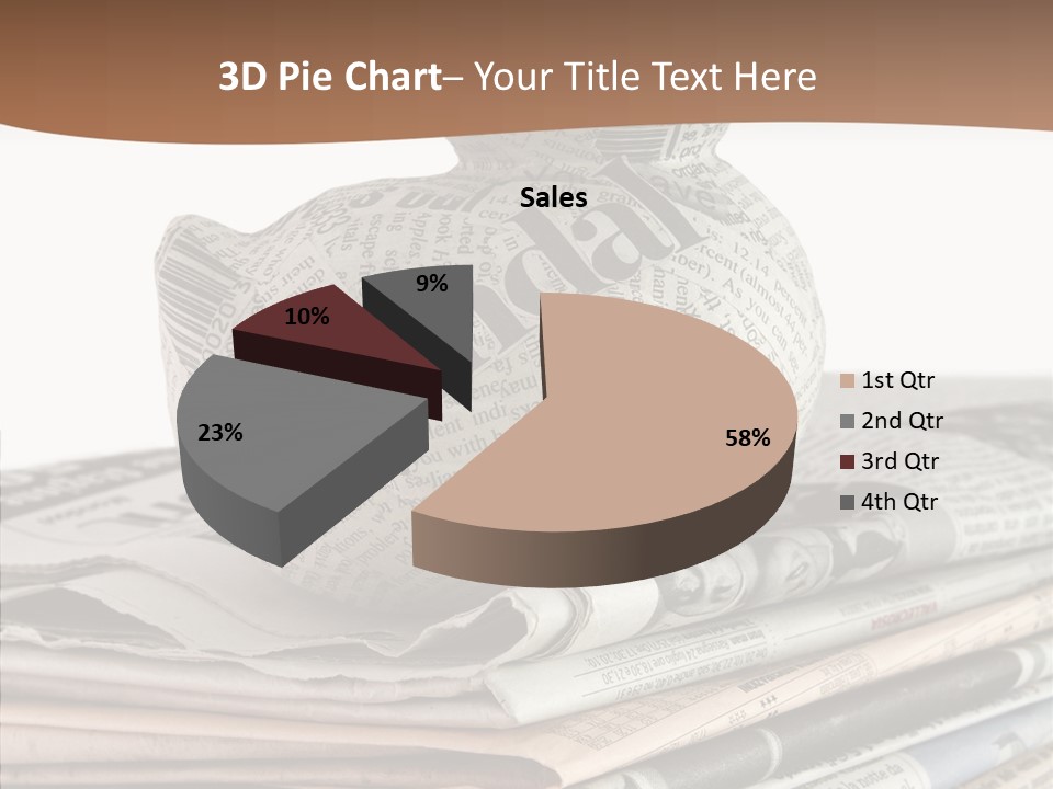 Advertisement Report Articles Background PowerPoint Template