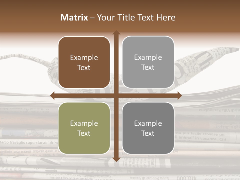 Communication Data Journalist PowerPoint Template