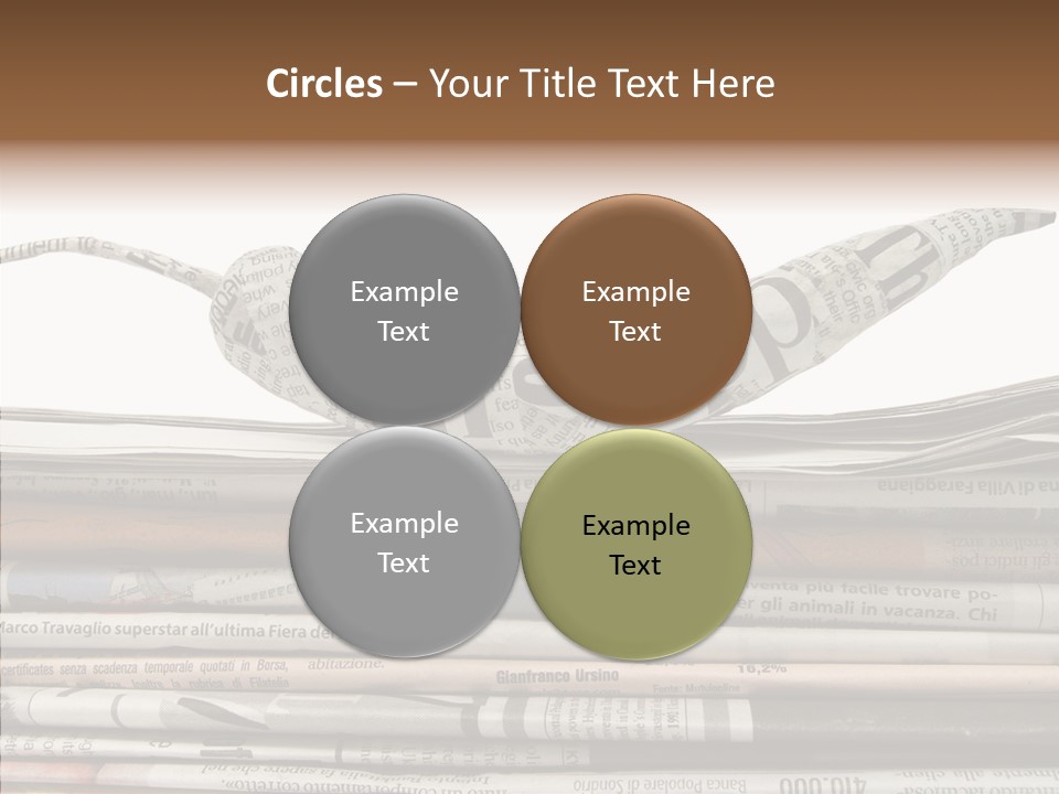 Communication Data Journalist PowerPoint Template