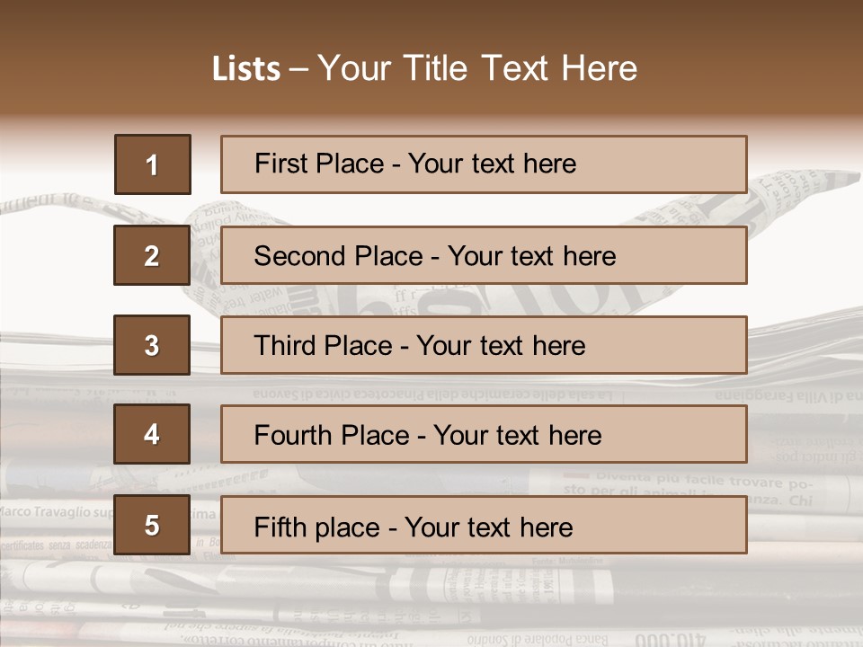 Communication Data Journalist PowerPoint Template