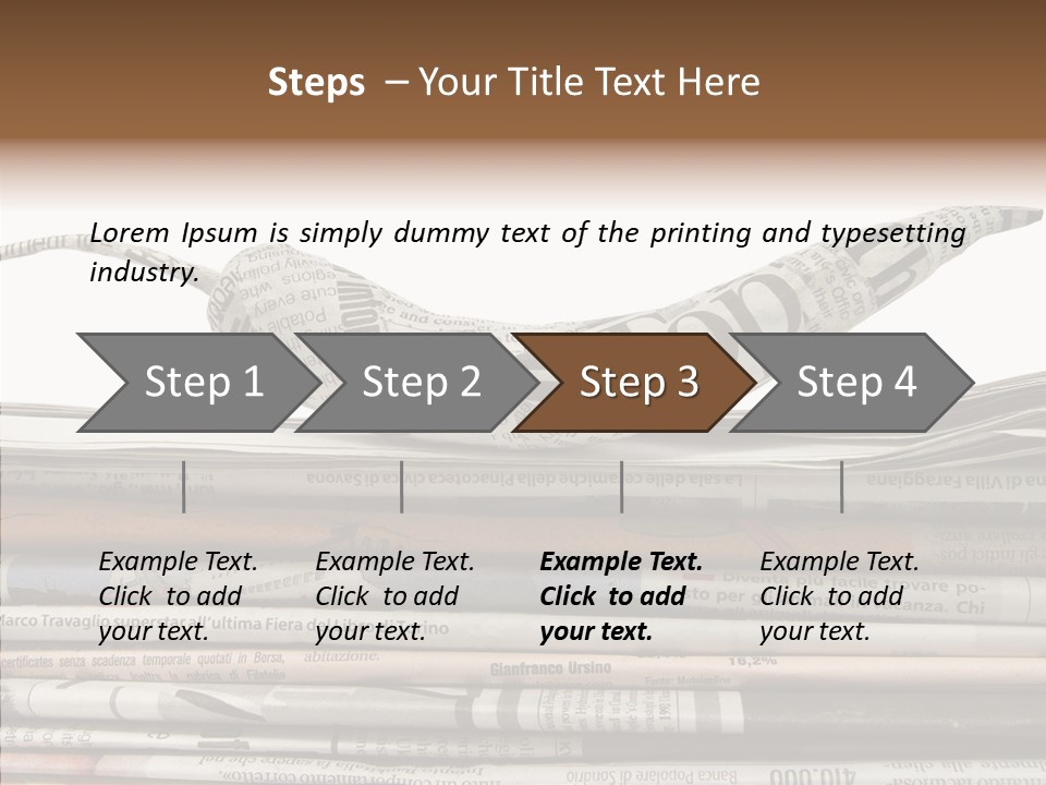 Communication Data Journalist PowerPoint Template