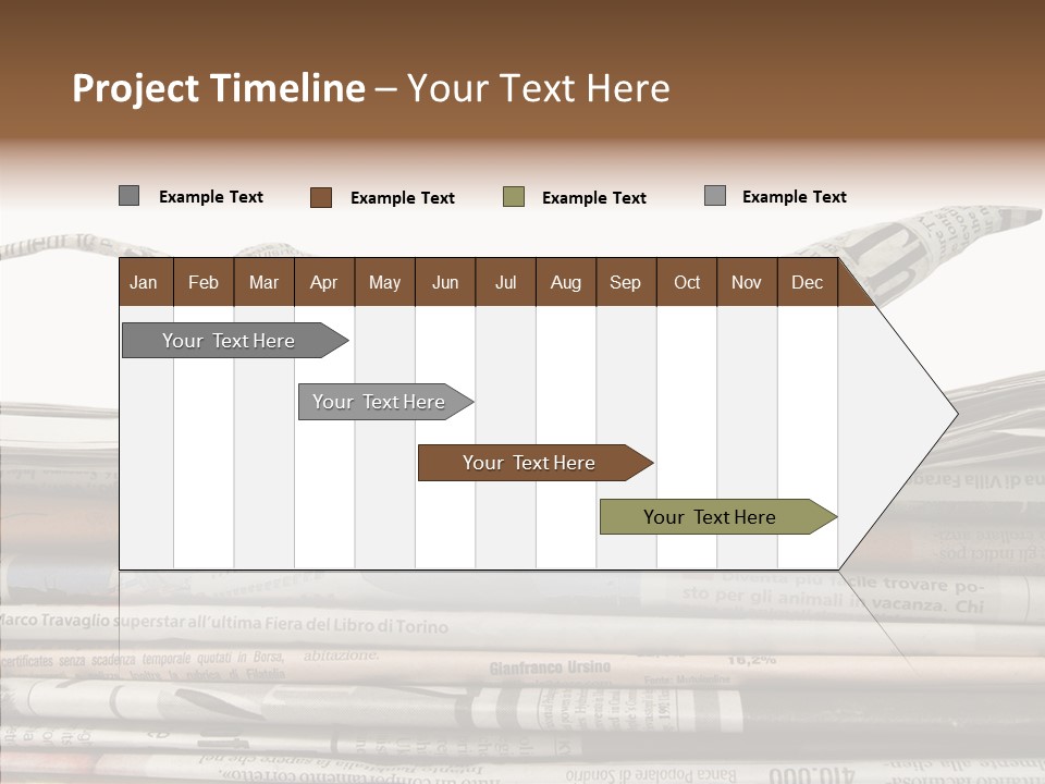 Communication Data Journalist PowerPoint Template