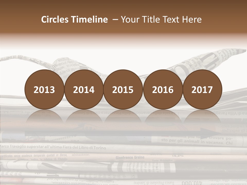 Communication Data Journalist PowerPoint Template