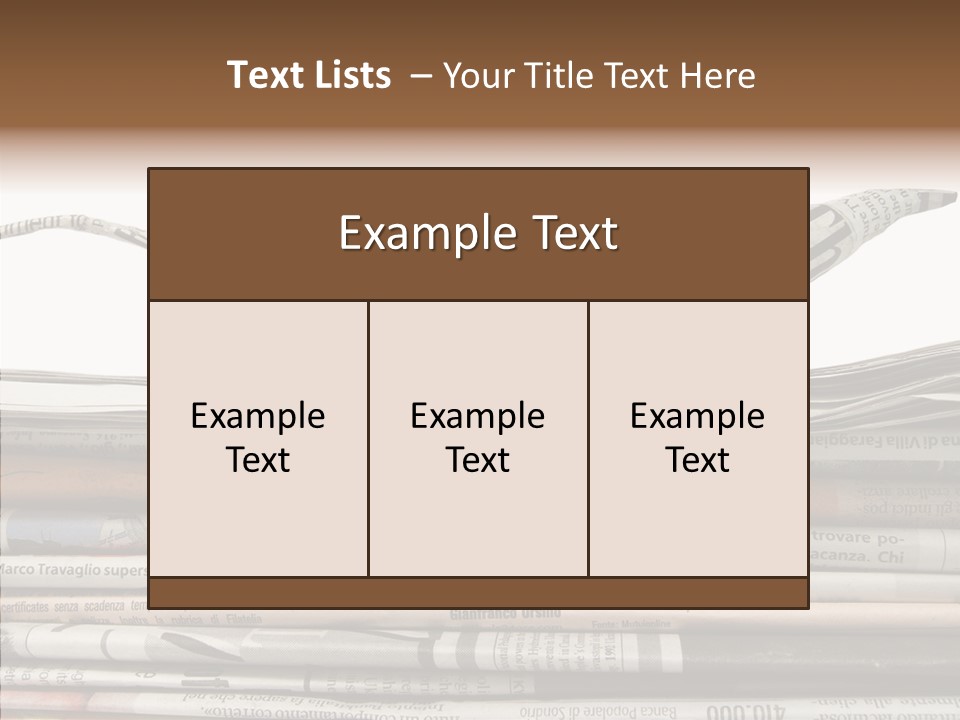 Communication Data Journalist PowerPoint Template