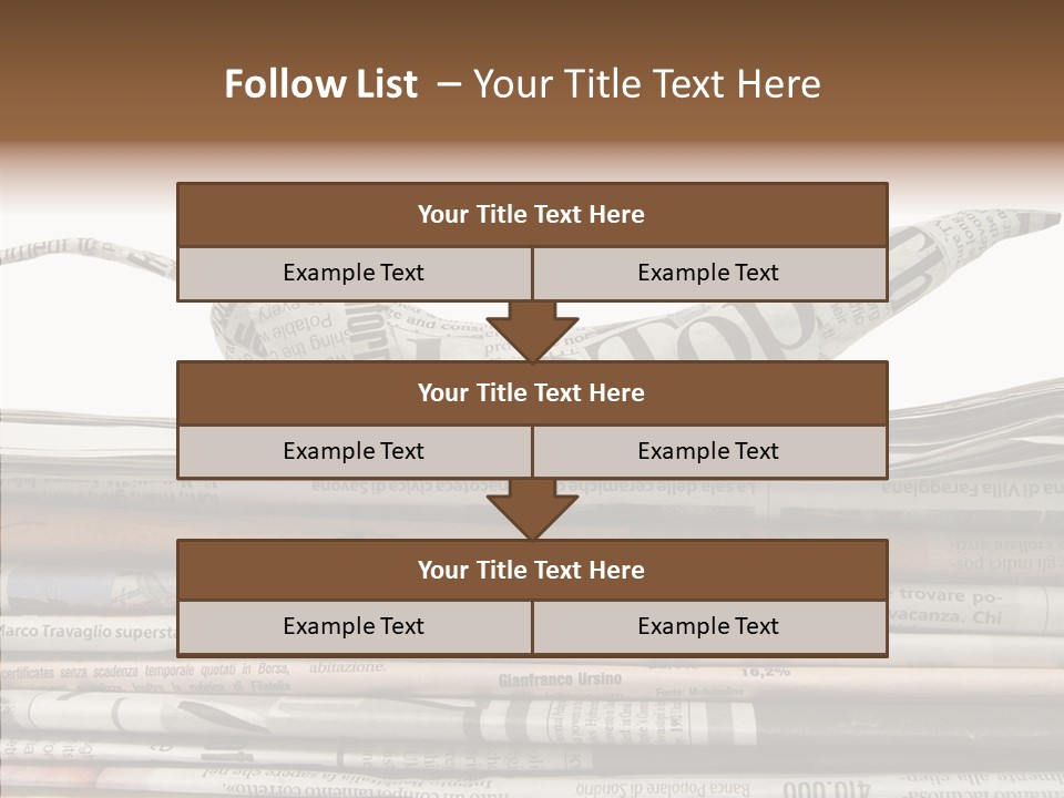 Communication Data Journalist PowerPoint Template